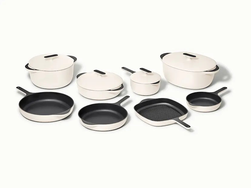 Deluxe Enameled Cast Iron Set 16-pc Set