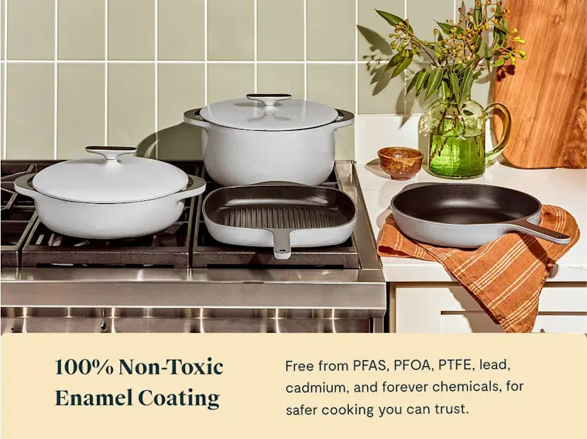 Enameled Cast Iron Set 8-pc Set
