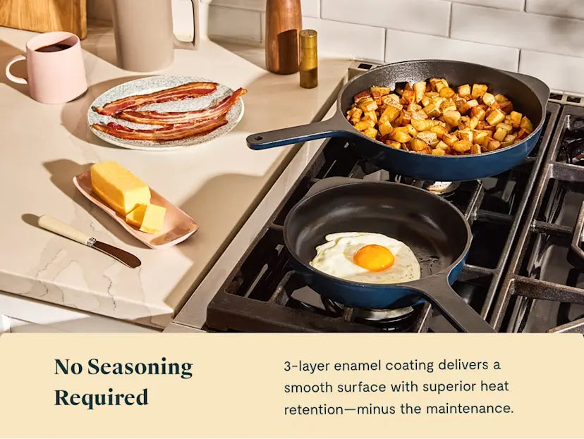 Enameled Cast Iron Set