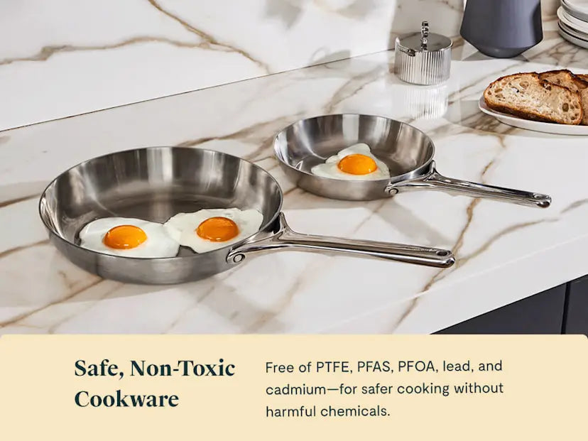 Fry Pan Duo Stainless Steel