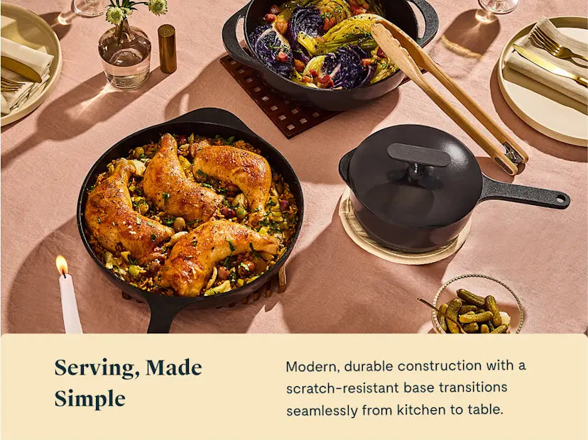 Enameled Cast Iron Set
