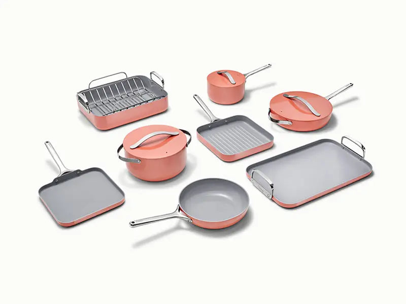Ceramic-Coated Cookware Bundle