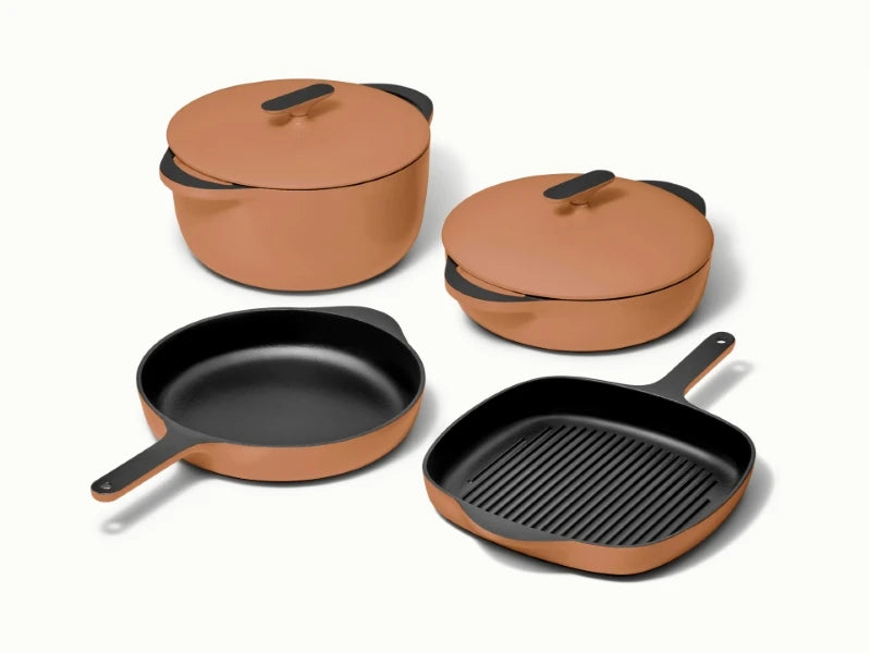 Enameled Cast Iron Set 8-pc Set