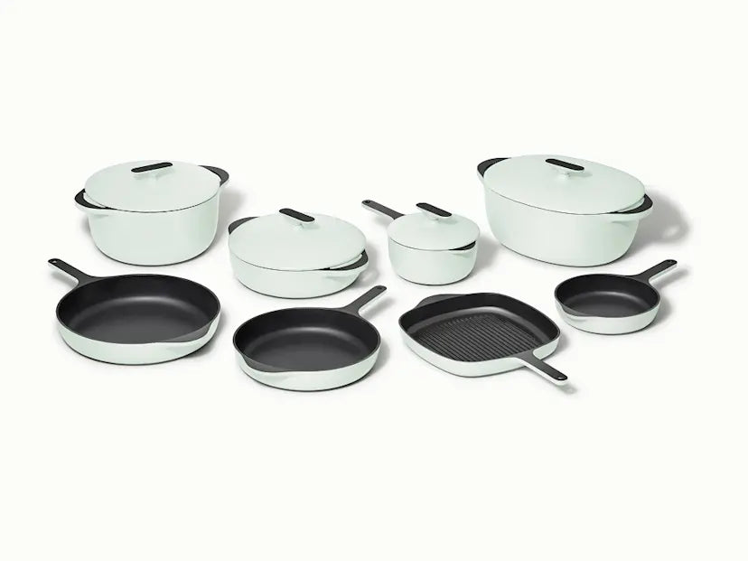 Deluxe Enameled Cast Iron Set 16-pc Set