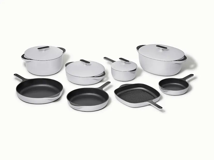 Deluxe Enameled Cast Iron Set 16-pc Set