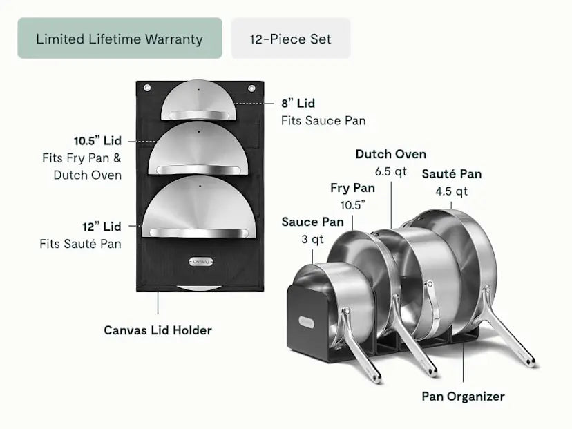 Cookware Set 12pc - Set