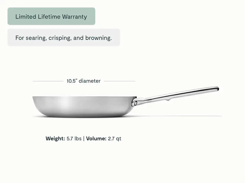 Fry Pan Stainless Steel