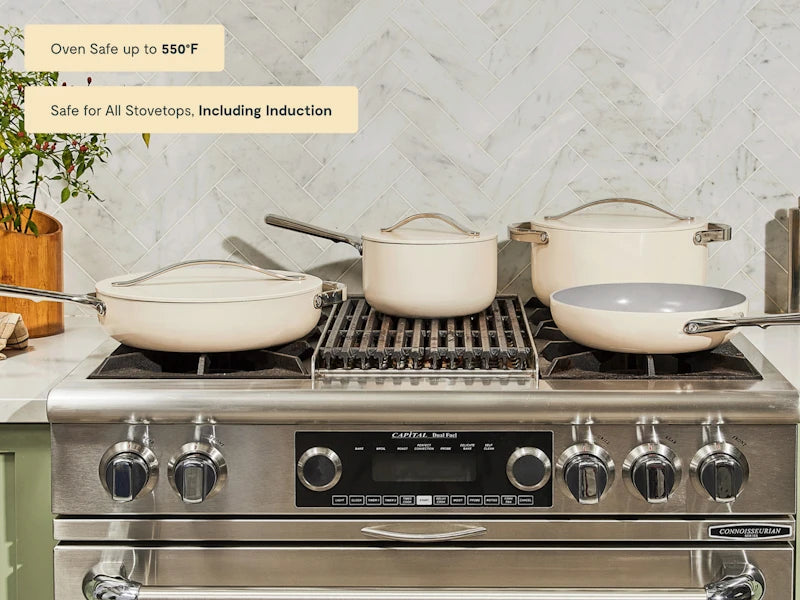 Ceramic-Coated Cookware Bundle