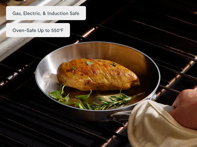 Fry Pan Duo Stainless Steel